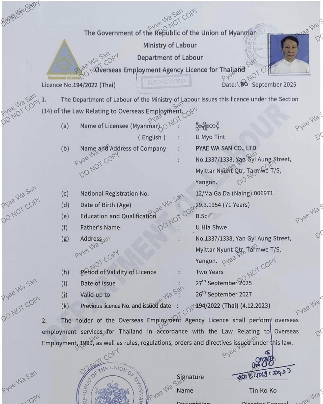 licence-for-thailand